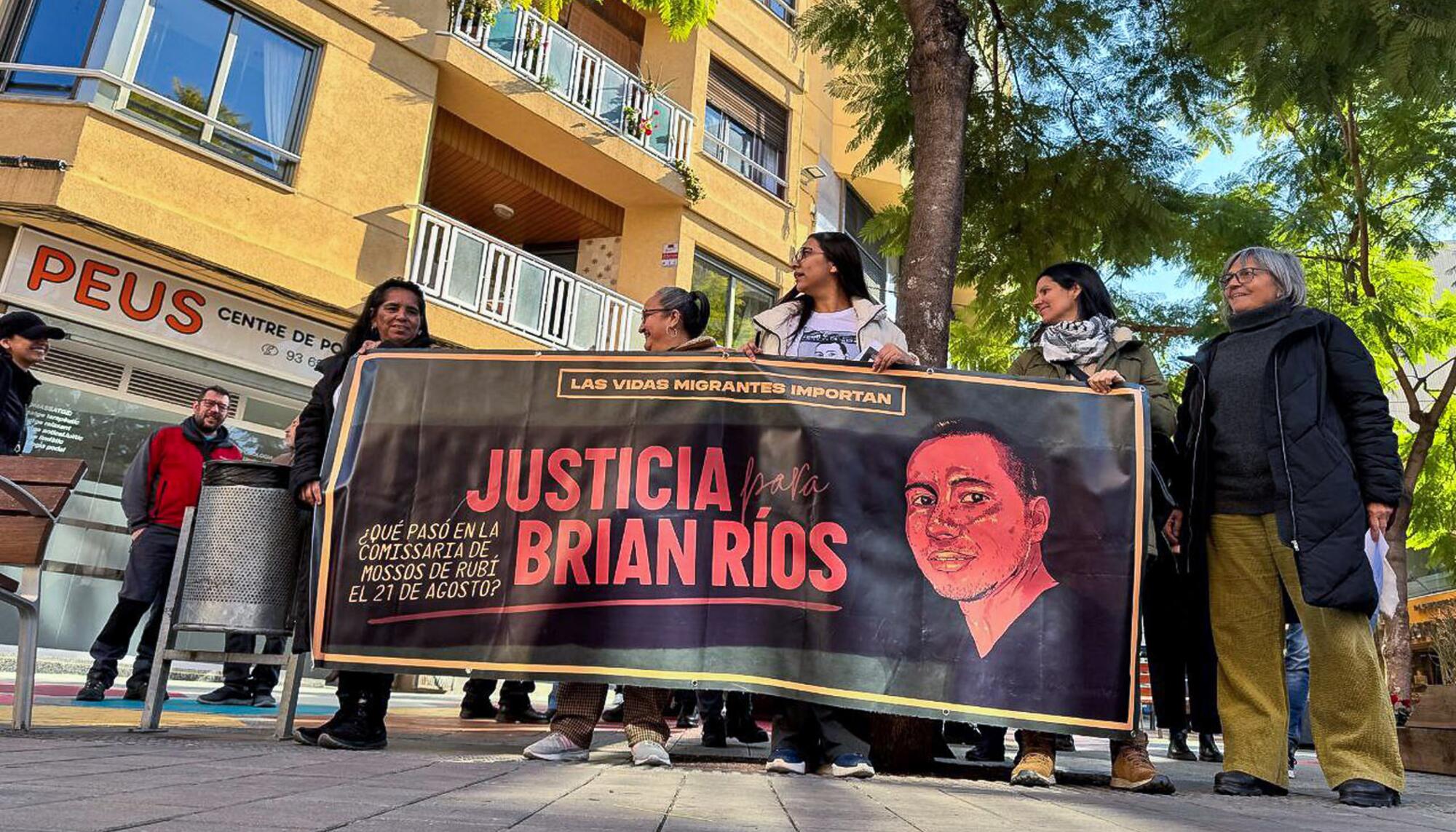 Concentración Brian Rios